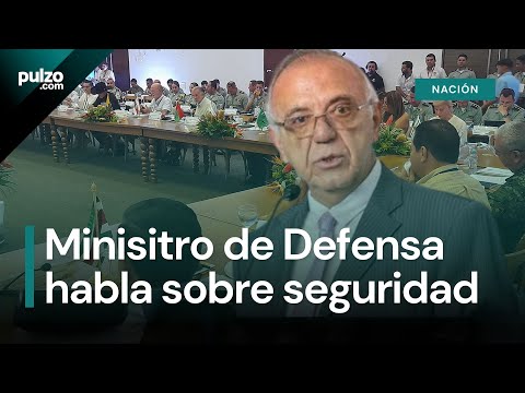 Ministro de defensa habla sobre seguridad en los diferentes territorios | Pulzo