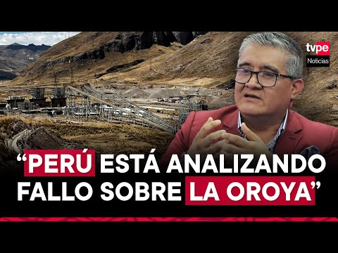 Ministro del Ambiente sobre contaminación en La Oroya y fallo de la CIDH