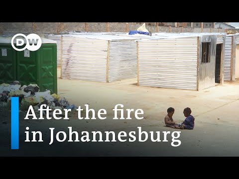 Johannesburg fire survivors say temporary housing is unsafe | DW News