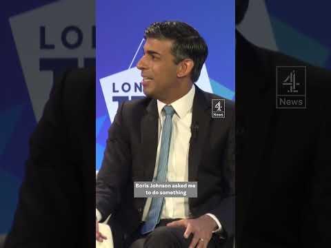 Rishi Sunak on Boris Johnson-honours list row