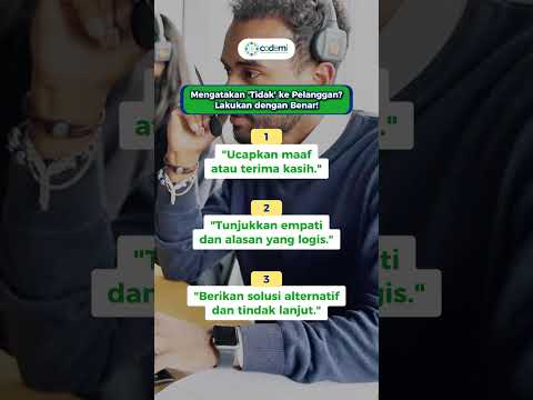 Berikut tips jadi CS Profesional yang bisa Anda terapkan untuk menolak pelanggan! #work #customer