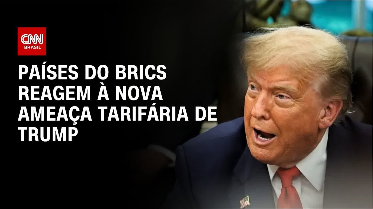 Países do Brics reagem à fala de Trump sobre tarifa adicional de 10 | CNN 360º