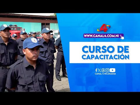 Bomberos de Nicaragua inicia curso de capacitación y adiestramiento a personal de nuevo ingreso