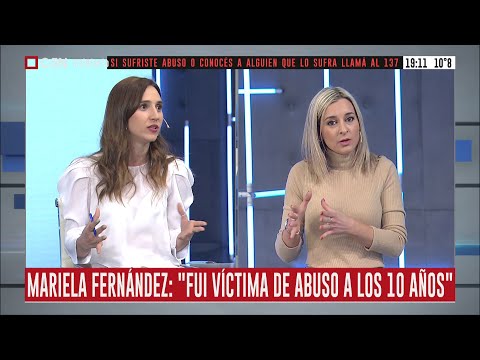 Mariela Fernández sobre el abuso: me daba vergüenza contarlo
