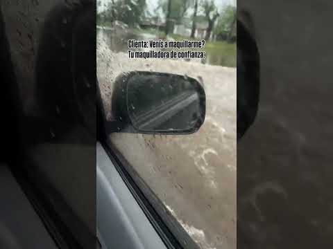 Parece chiste pero ahora es anecdota #maquillaje #makeup #makeupartist #argentina #lluvia