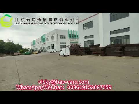 mini electric cargo vehicle electric pickup truck eec coc l6e eec l2e from Yunlong motors