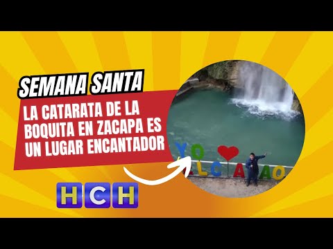 La catarata de La Boquita en Zacapa es un lugar encantador que disfrute esta semana santa