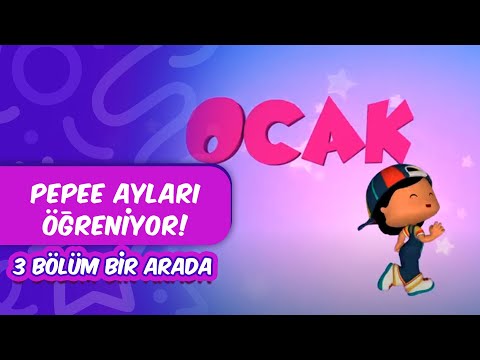 Pepee Ayları Öğreniyor! ⛅🌧️☀️ Leliko ve Pisi İle 3 Bölüm Bir Arada | Düşyeri