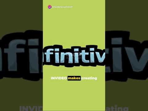 "Empower Your Creativity with INVIDEO: YouTube Short" #invideo #contentcreation #videoediting