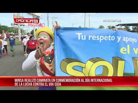 Nicaragua: MINSA conmemora en Managua el Día Mundial de Lucha Contra el VIH-SIDA