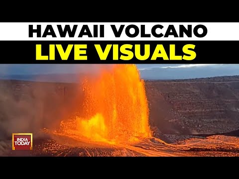 Hawaii Volcano Eruption LIVE Visuals | Hawaii Volcano Video LIVE | Hawaii Volcano LIVE Images