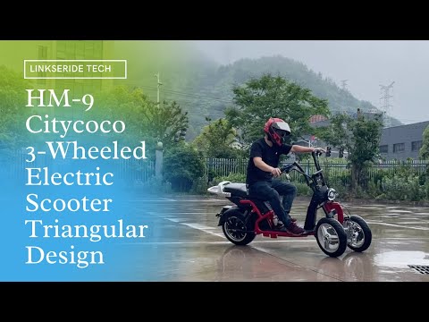 HM-9 Citycoco Tricycle 3-Wheeled Electric Scooter Triangular Design 4000w 85km/h Motorcycle Adult