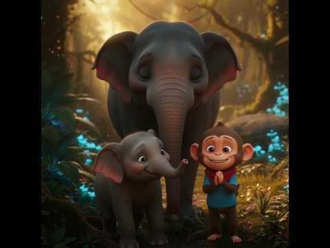 Mk simbu saves baby elephant,#save nature