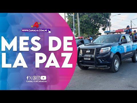 Policía Nacional celebra el Mes de la Paz con caravana en los 153 municipios