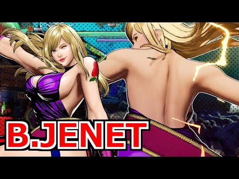 【CotW】B.jenet combo  ➤ ジェニー コンボ【餓狼伝説 FATAL FURY]