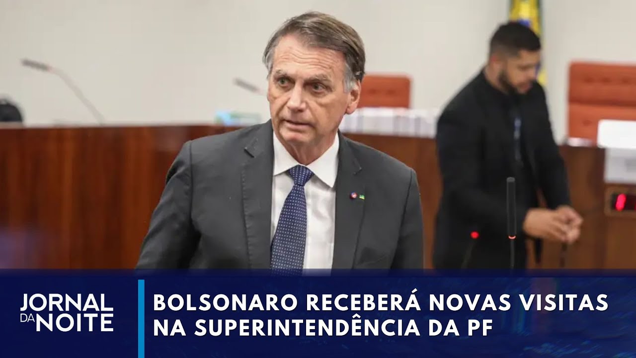 Bolsonaro receberá novas visitas na prisão