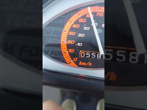 Piaggio Typhoon 50 stock acceleration #50cc #piaggio #scooter #moped #stock #typhoon #roller