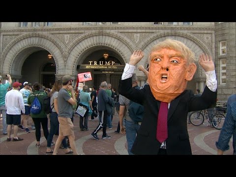 Trump responds to protesters across the country demanding his tax returns
