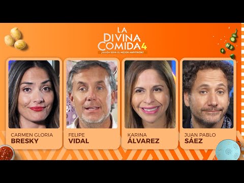 La Divina Comida - Carmen Gloria Bresky, Felipe Vidal, Karina Álvarez y Juan Pablo Sáez