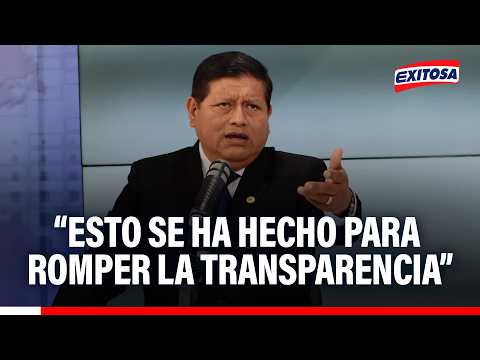 🔴🔵 Proceso en el exterior no ha sido transparente: “Hay indicios razonables”, según Walter Ayala
