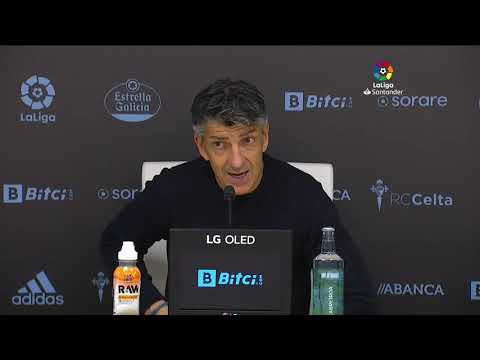 Rueda de prensa RC Celta vs Real Sociedad