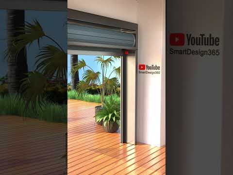 Roller shutter door design principles#FurnitureDesign#ModernFurniture#SmartFurniture#InteriorDesign