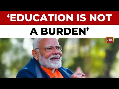 Pariksha Pe Charcha: Modi Says Focus on Life, Not Just Marks | India Today News