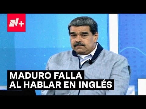 Nicolás Maduro manda mensaje en inglés a Joe Biden, pero sale mal - N+