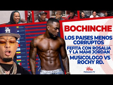 EL BOCHINCHE - Musicologo vs Rochy - Fefita con la Mami Jordan - RD entre los menos Corruptos