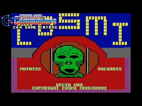 C64 Game Intro: Delta Man (Cosmi,1986)