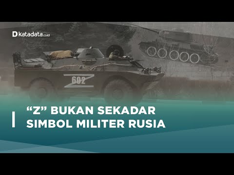 Arti Simbol Z dalam Perang Rusia vs Ukraina | Katadata Indonesia
