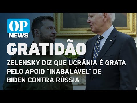 Zelensky diz que Ucrânia é grata pelo apoio inabalável de Biden contra Rússia l O POVO NEWS