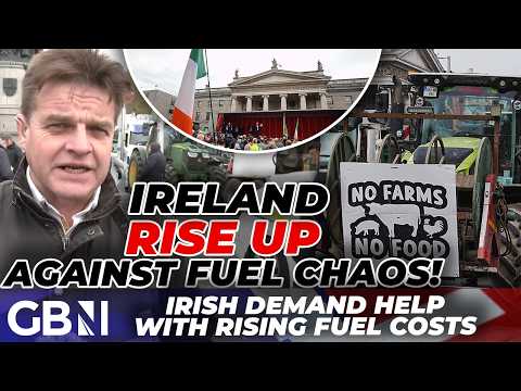 Irish protesters RAGE against cost of fuel crisis - 'Farmers have MASSIVE support!'