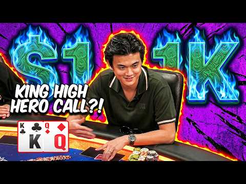 New Video from Hustler Casino Live: Jasper Hero Calls & Bluffs His Way to a $141K Win
