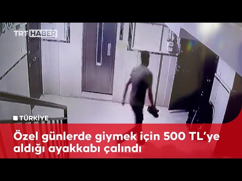 Kuzenine kız istemeye gittiği evin kapısında ayakkabısı çalındı