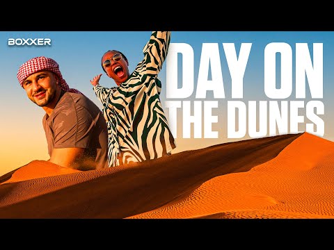 Day On The Dunes | Natasha Jonas x Callum Simpson Tour Saudi Arabian Desert 🏜️🇸🇦