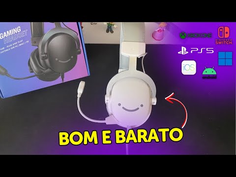 BOM E BARATO! Headset Gamer FIFINE H9 [Unboxing e Review]