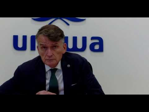 近东救济工程处负责人就以色列对西岸的侵略接受采访