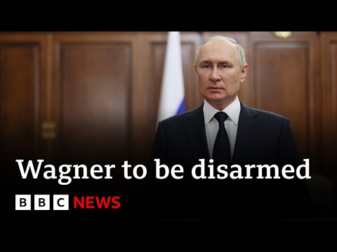 Wagner to hand over military hardware to Russia - BBC News