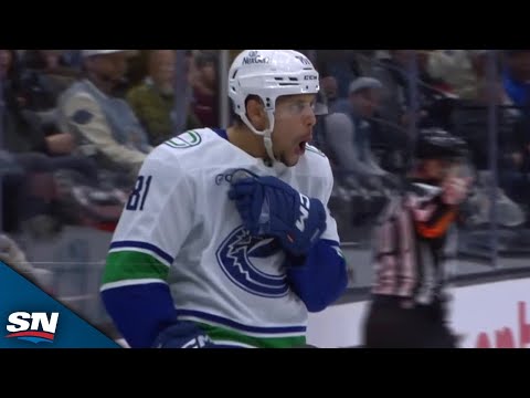 Canucks Dakota Joshua Makes Nifty Move For His Second Goal Of The Season