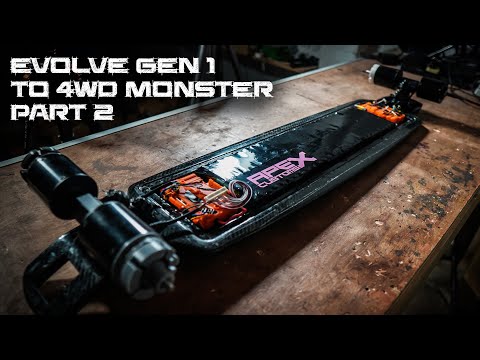 Evolve GEN1 becomes a 4WD weapon! - Part 2