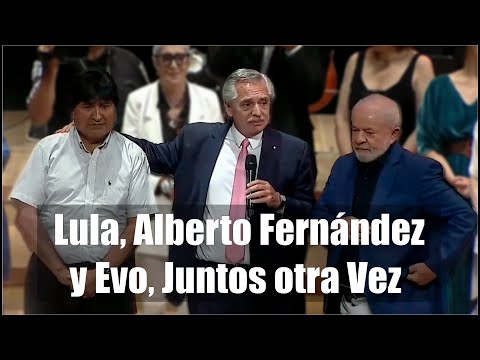 Lula Da Silva, Alberto Fernández y Evo Morales, una nueva era, en las relaciones Argentina y Brasil,