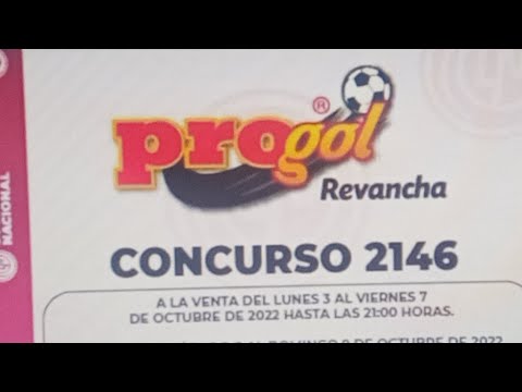 Progol 2146 Saludos Para Todos Los Progoleros