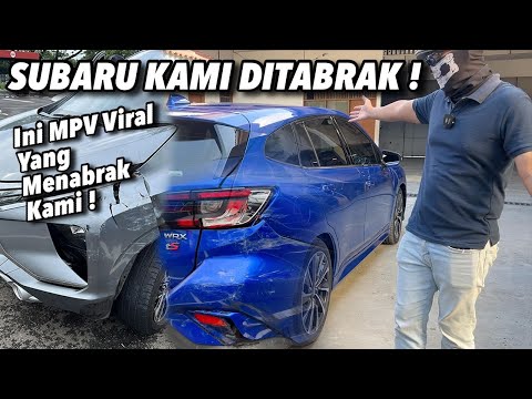 Subaru WRX Wagon kami ditabrak Xpander!