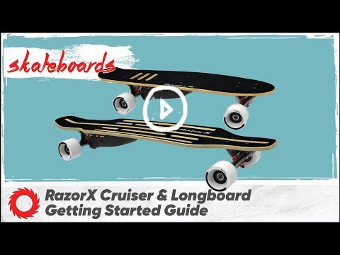 RazorX Electric Skateboard — Getting Started Guide