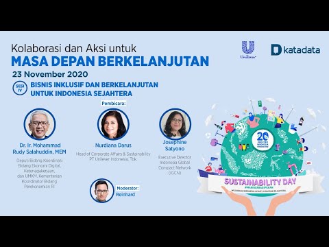 Sesi 4  Unilever Katadata: Sustainability Day 2020