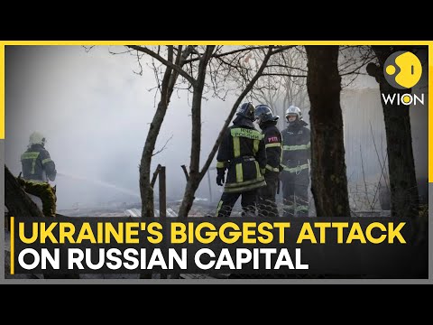 Ukraine's Biggest Attack On Russian Capital | World News | WION
