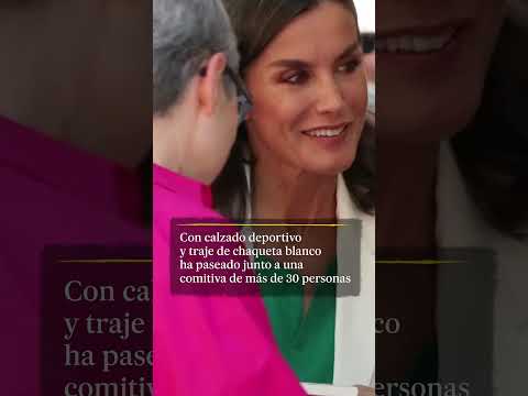 La reina Letizia inaugura la Feria del Libro de Madrid en el Retiro #shorts