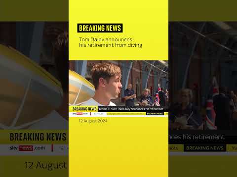 Tom Daley retires from diving