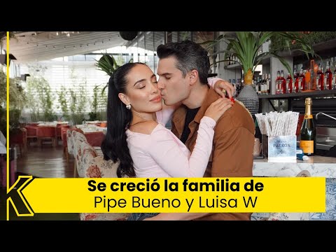 Luisa Fernanda W y Pipe Bueno muestran al nuevo integrante de su familia